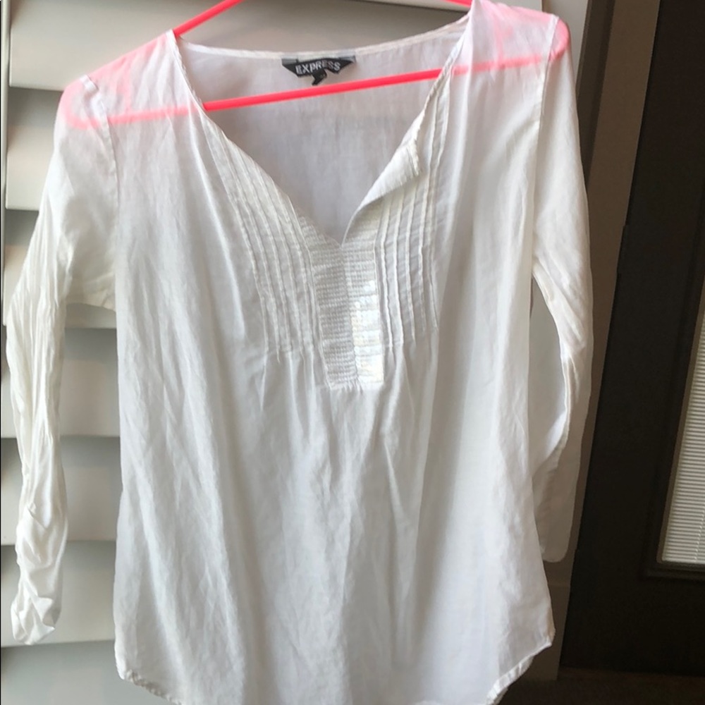 White light weight express shirt